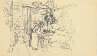 Edouard Vuillard - Madame Vuillard aux Myosotis