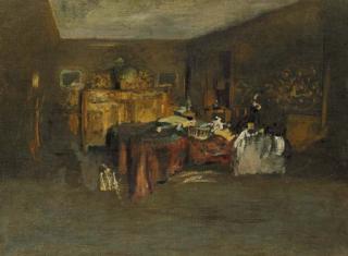 Edouard Vuillard - Madame Vuillard Cousant