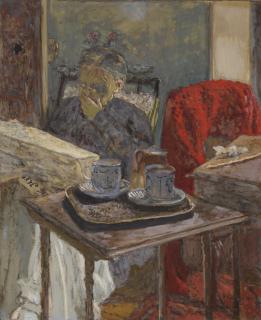 Édouard Vuillard - Madame Vuillard Lisant Le Journal