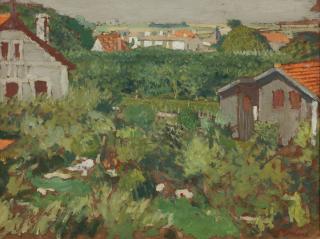 Edouard Vuillard - Maisonnettes dans un enclos