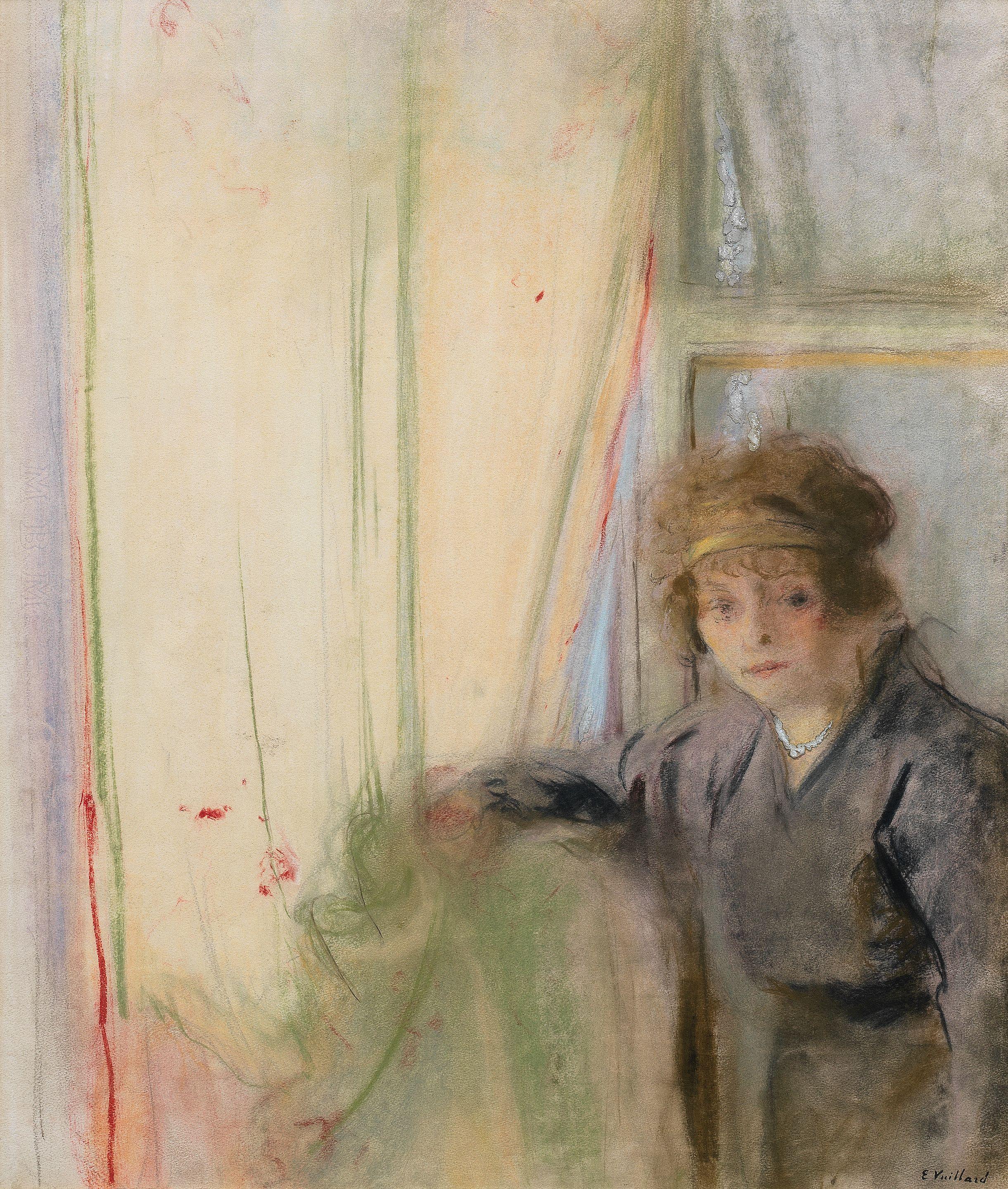 Édouard Vuillard - Model dans l\'atelier