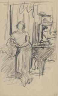 Édouard Vuillard - Portrait de Simone Berriau