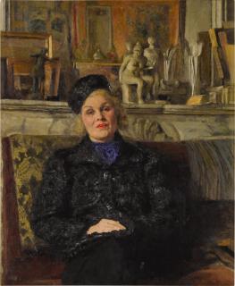 Édouard Vuillard - Portrait D\'Elvira Popesco
