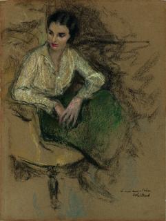 Édouard Vuillard - Portrait D\'Irène Montanet