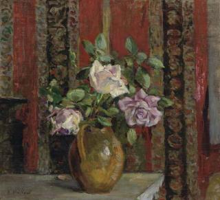 Edouard Vuillard - Roses Dans Une Pichet