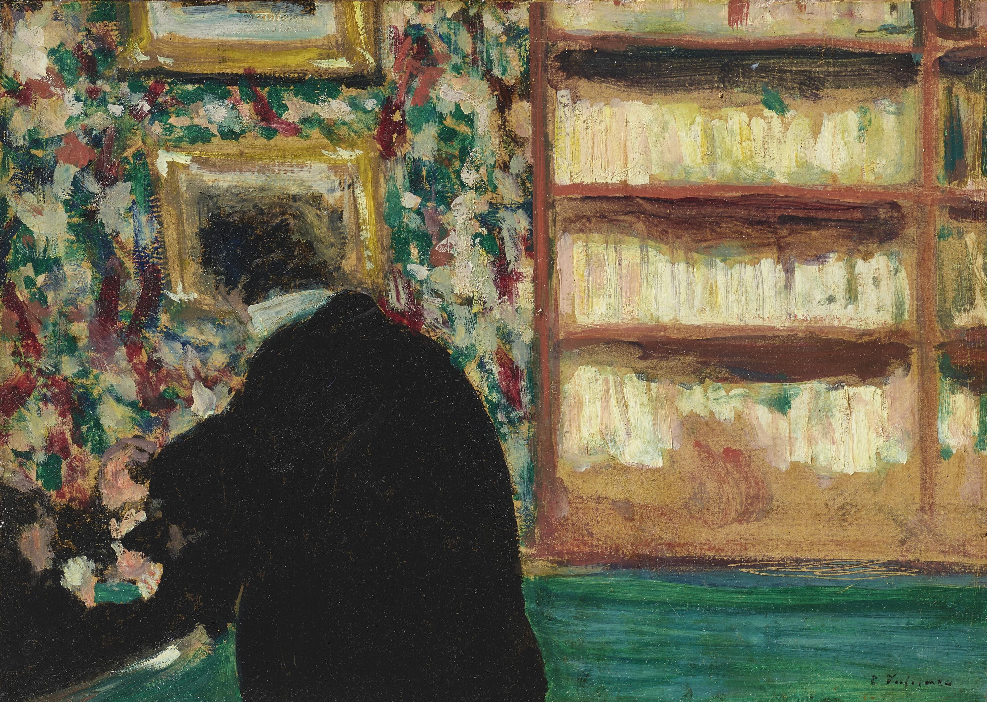 Édouard Vuillard - Thadée Natanson dans son bureau à La Revue Blanche