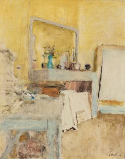 Édouard Vuillard - Un Coin De La Chambre De Vuillard Aux Clayes