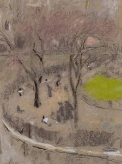 Edouard Vuillard - Vue de la place