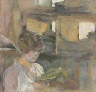 Edouard Vuillard - Young Woman Reading