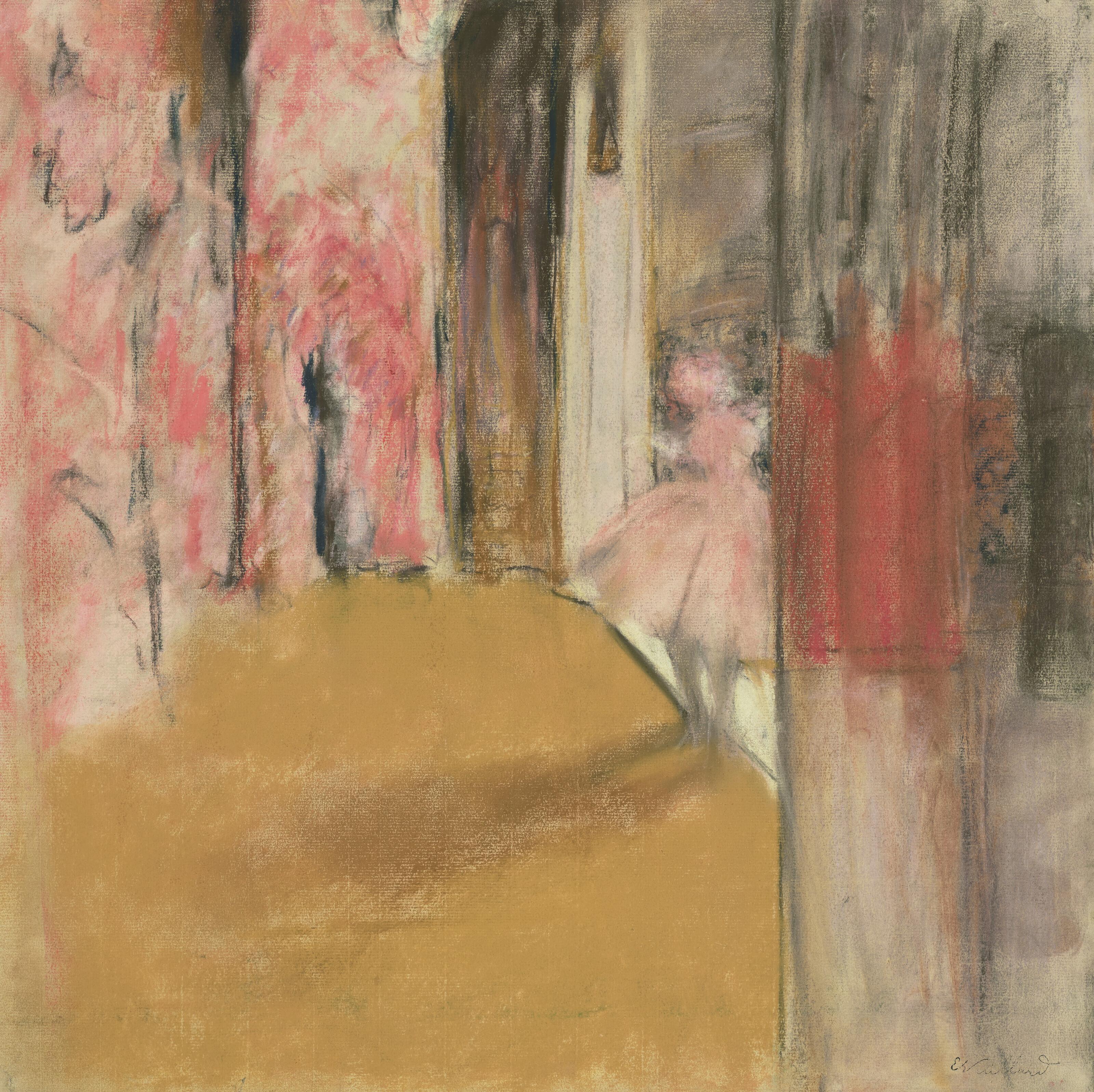 Édouard Vuillard - Yvonne Printemps dans L’Illusionniste (étude)