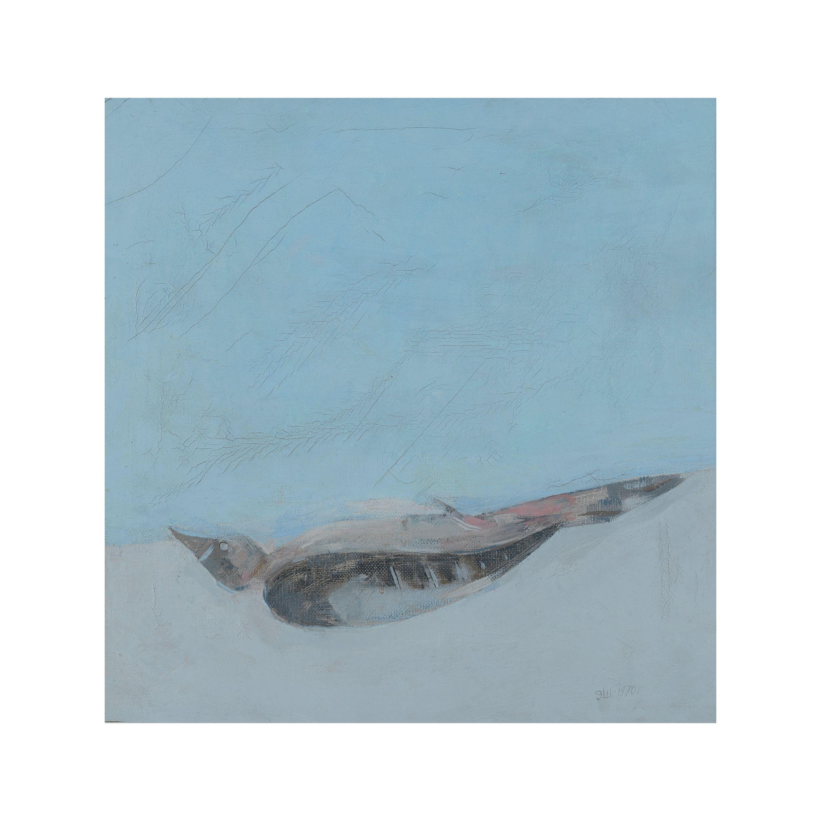 Eduard Arkadievich Steinberg - Composition avec oiseau/ Composition with Bird