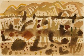 Eduard Bargheer - Abstrakte Komposition.