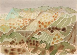 Eduard Bargheer - Grüne Dünen