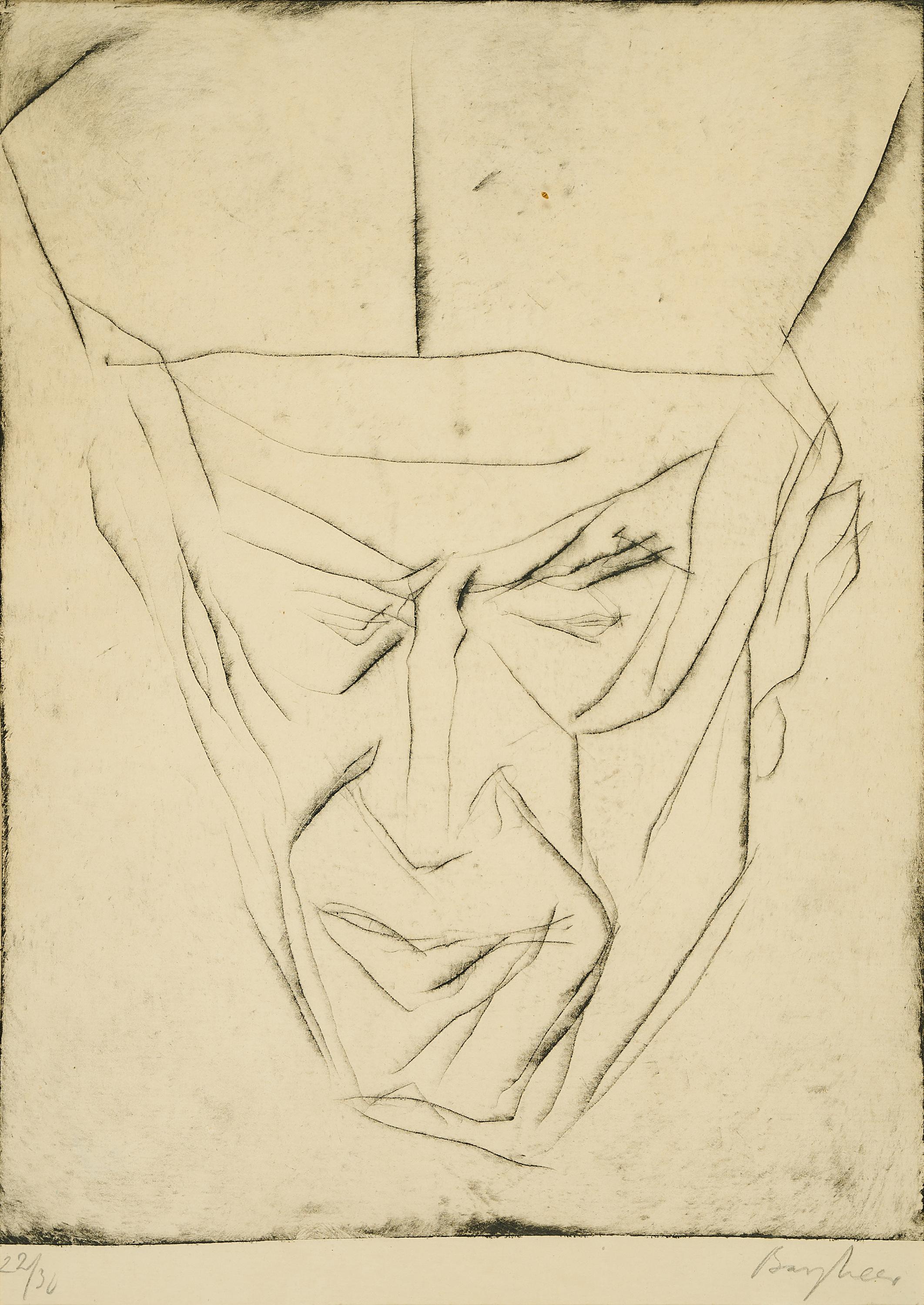 Eduard Bargheer - Kardinal Elia dalla Costa, Erzbischof von Florenz.