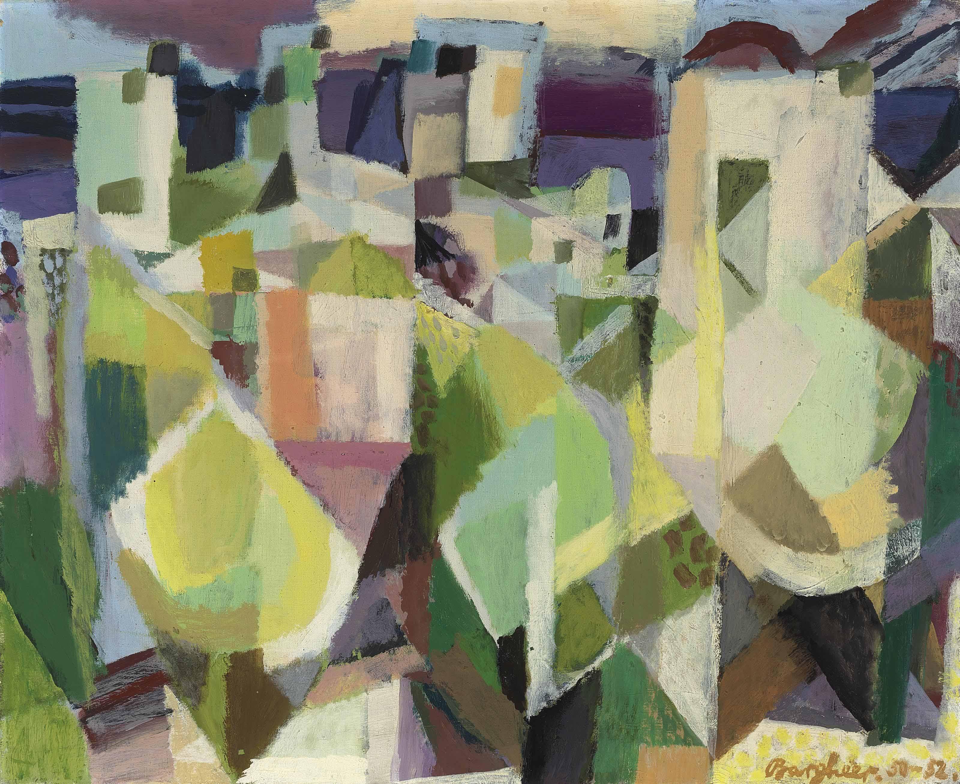 Eduard Bargheer - Mittelmeer I (Mediterraneo)