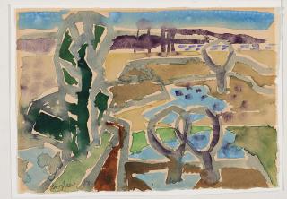 Eduard Bargheer - »Moorlandschaft«