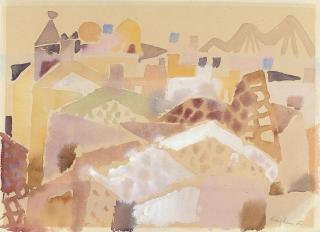 Eduard Bargheer - Ohne Titel (Die rosenfingerige Eos)