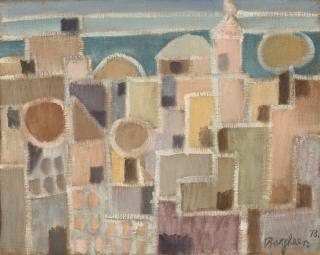 Eduard Bargheer - Stadt am Meer.