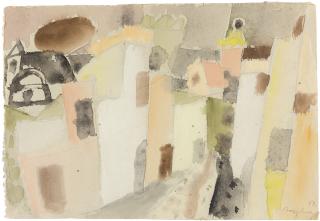 Eduard Bargheer - „Vor dem Scirocco“.