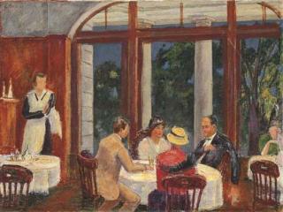 Eduard Boss - Im Casino, 1933