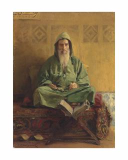 Eduard Charlemont - A moment of reflection, Tunis