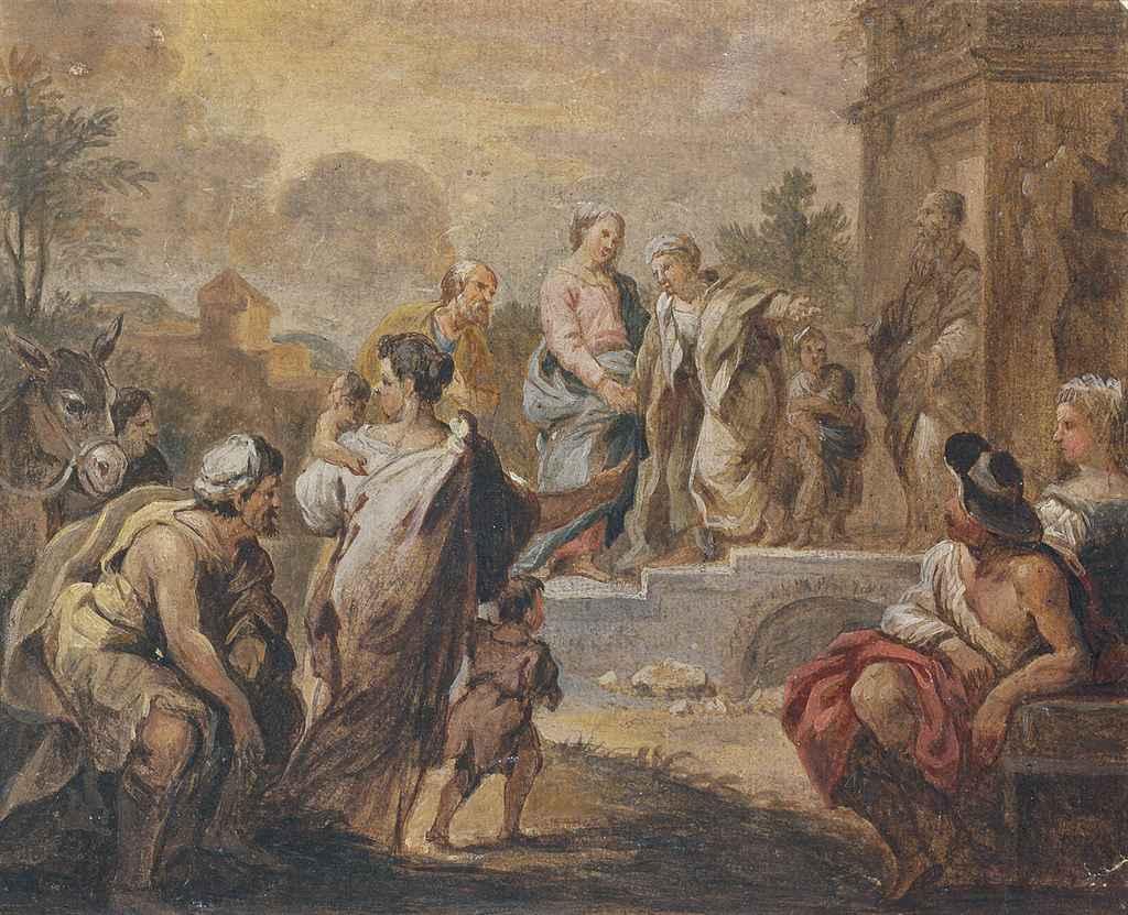 Eduard du Bois - The visitation