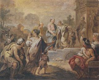 Eduard du Bois - The visitation