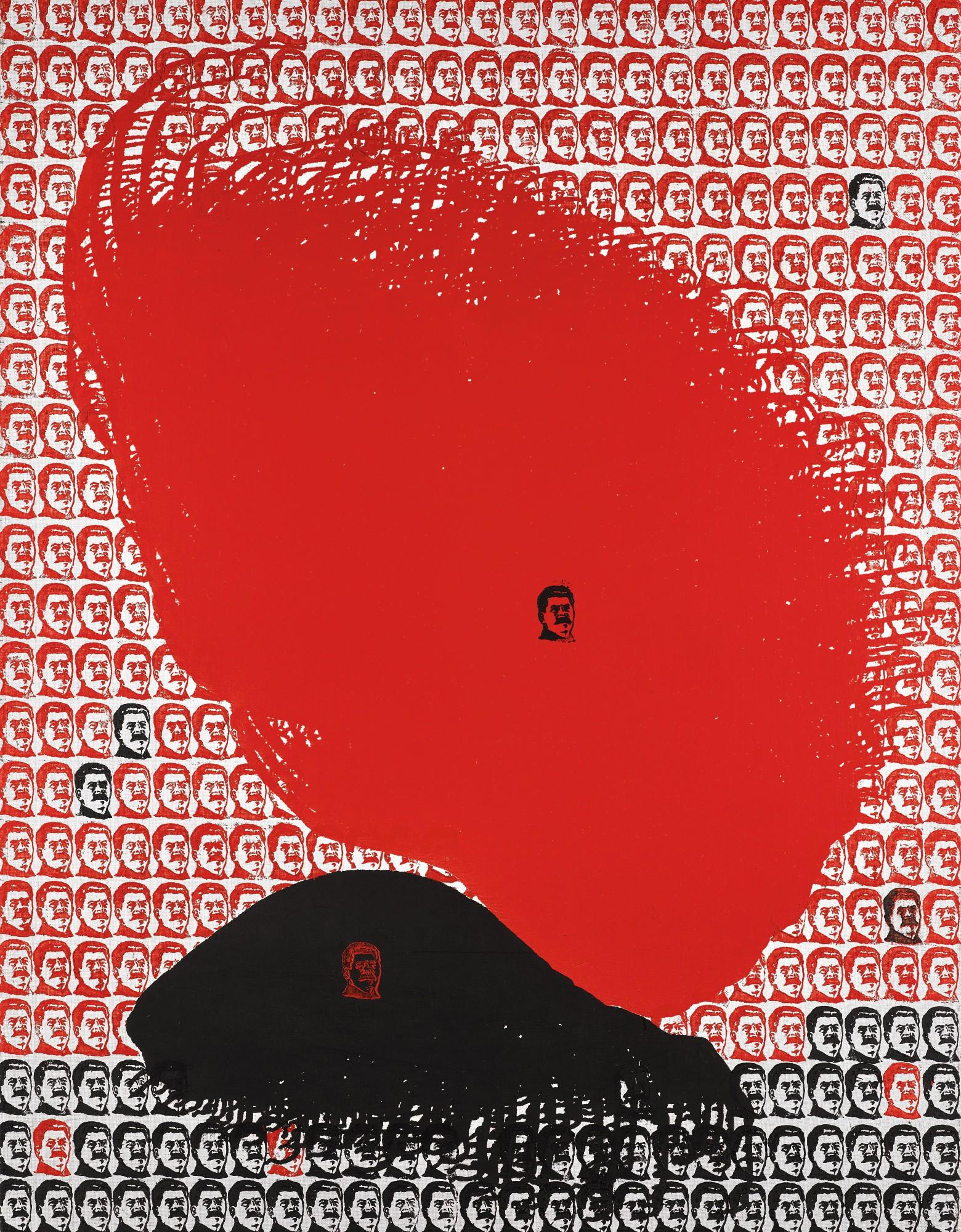 Eduard Gorokhovsky - Red And Black Composition