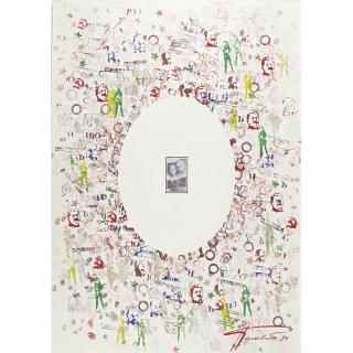 Eduard Gorokhovsky - Russian Oval Composition, 1990