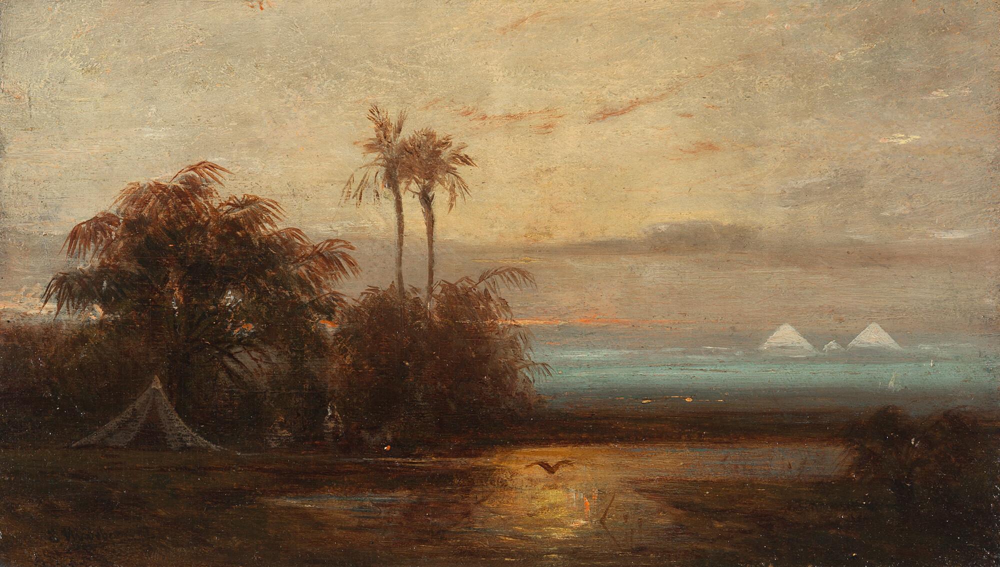 Eduard Hildebrandt - Die Pyramiden von Gizeh