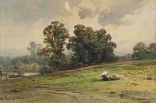 Eduard Hildebrandt - „St. James Park“.