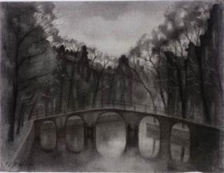 Eduard Karsen - The Herengracht, Amsterdam