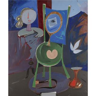 Eduard Kharazian - Still Life With Mirror