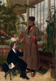 Eduard Quitton - The botanical lesson