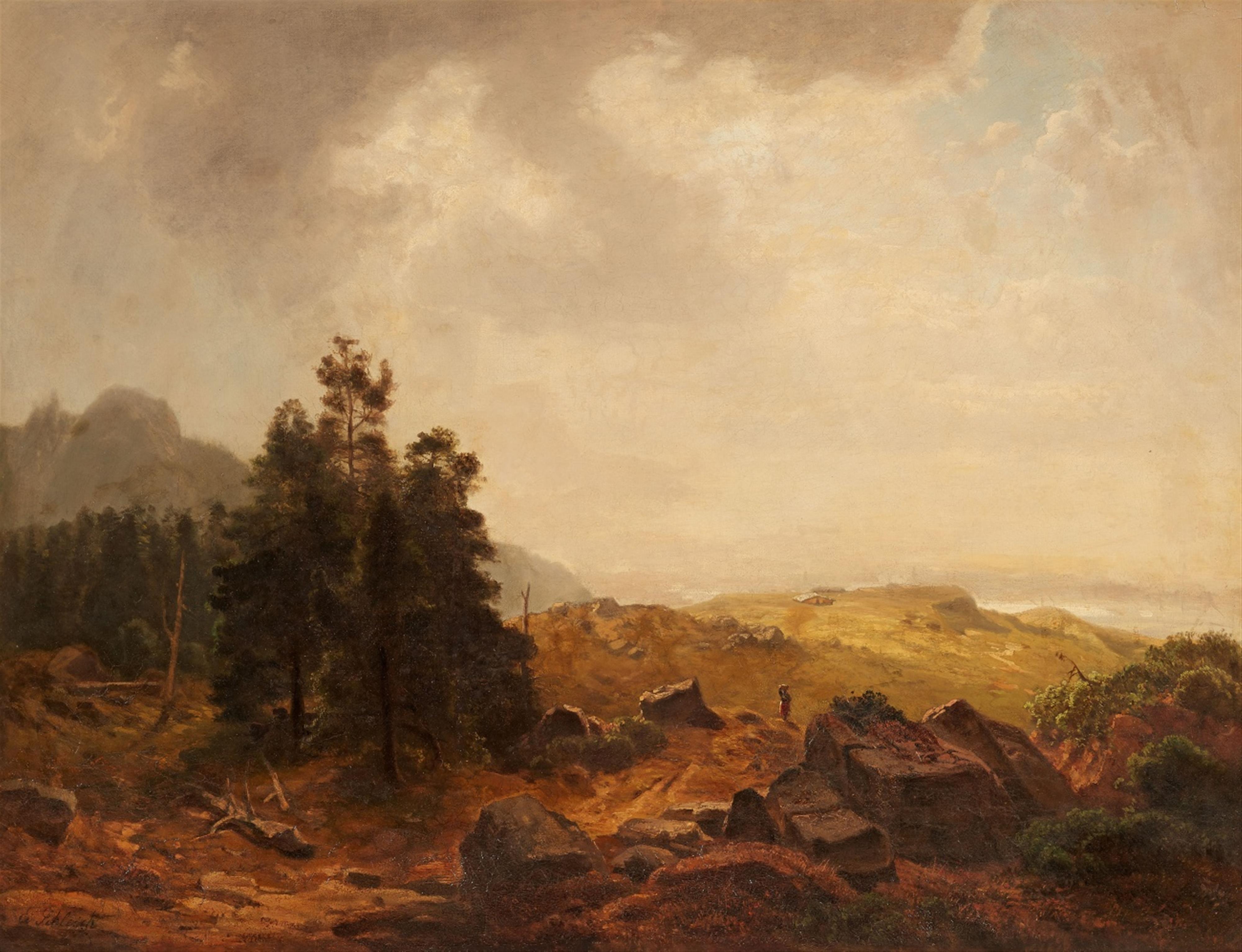 Eduard Schleich d. Ä. - Voralpenlandschaft