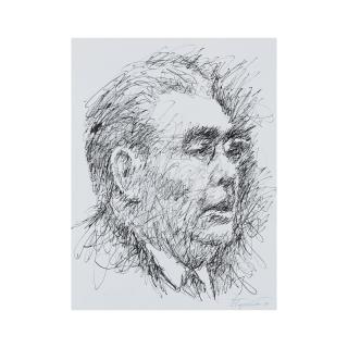 Eduard Semenovich Gorokhovsky - Portrait de Brejnev/ Portrait of Brezhnev