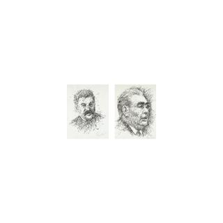 Eduard Semenovich Gorokhovsky - Stalin And Brezhnev