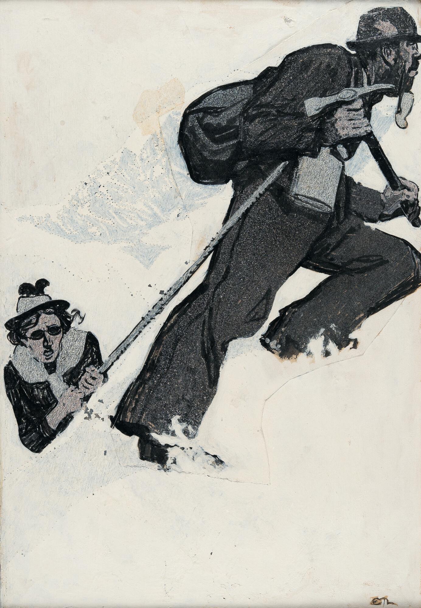 Eduard Thöny - Am Abgrund