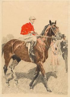 Eduard Thöny - Der Jockey.