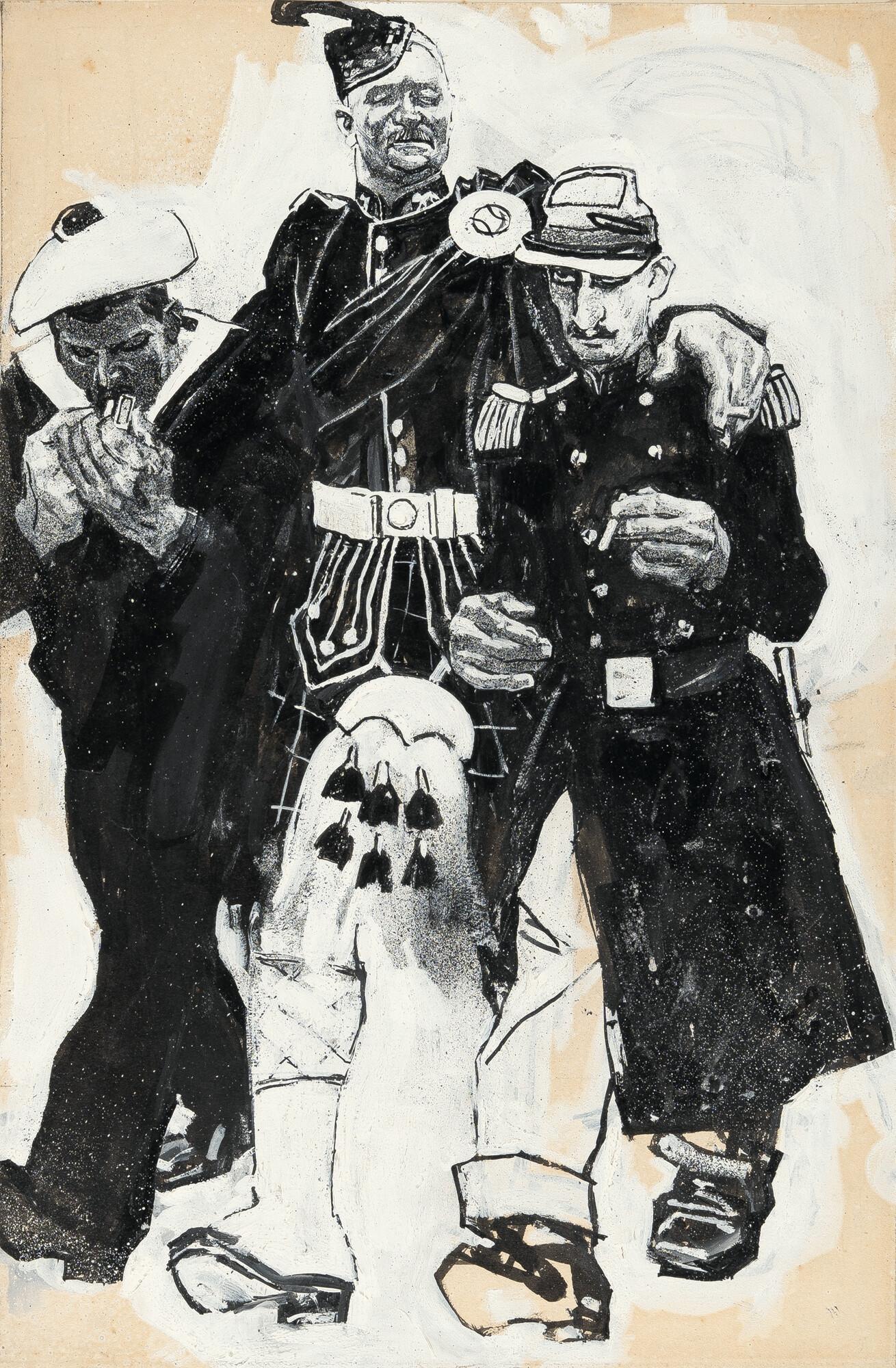 Eduard Thöny - Die Raucher