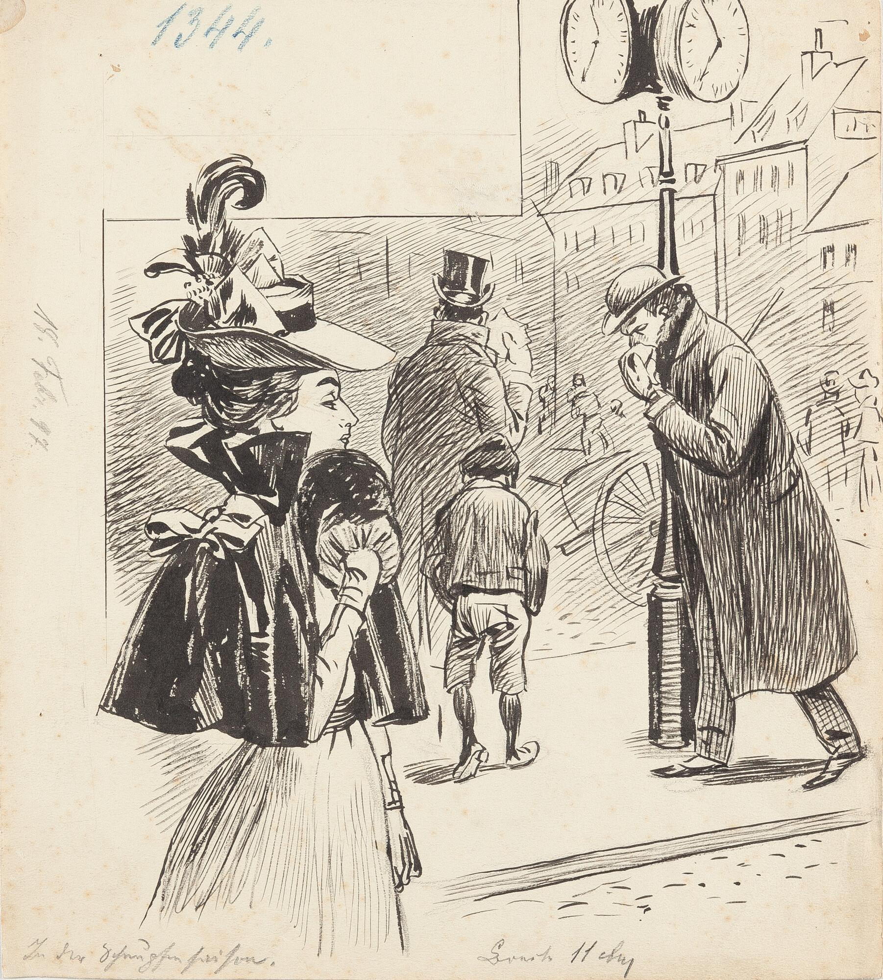 Eduard Thöny - „In der Schnupfensaison“