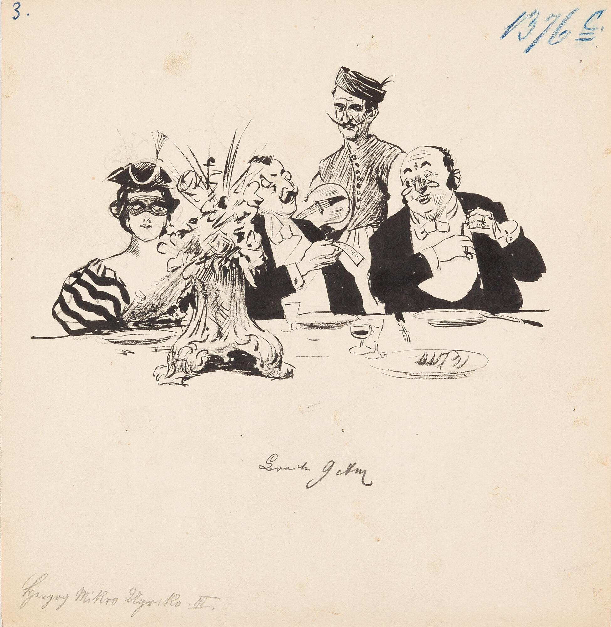 Eduard Thöny - Tischgesellschaft