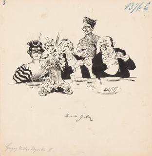 Eduard Thöny - Tischgesellschaft