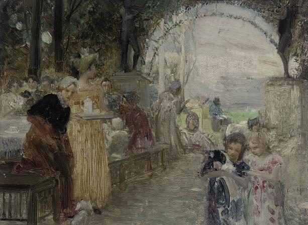 Eduard Veith - The tea party