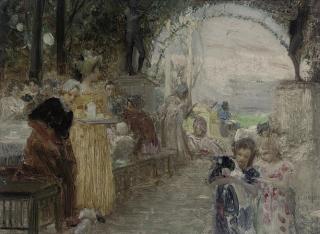 Eduard Veith - The tea party