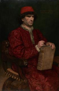 Eduard von Gebhardt - Bildnis Jost Rottermann.