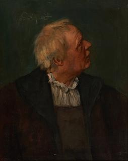 Eduard von Gebhardt - Studie eines Ratsherren.