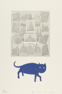 Eduardo Arroyo - Ohne Titel (Oiseau Phénix)