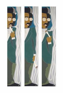 Eduardo Arroyo - Retrato De W.B. O La Teoria De La Cortina De Humo