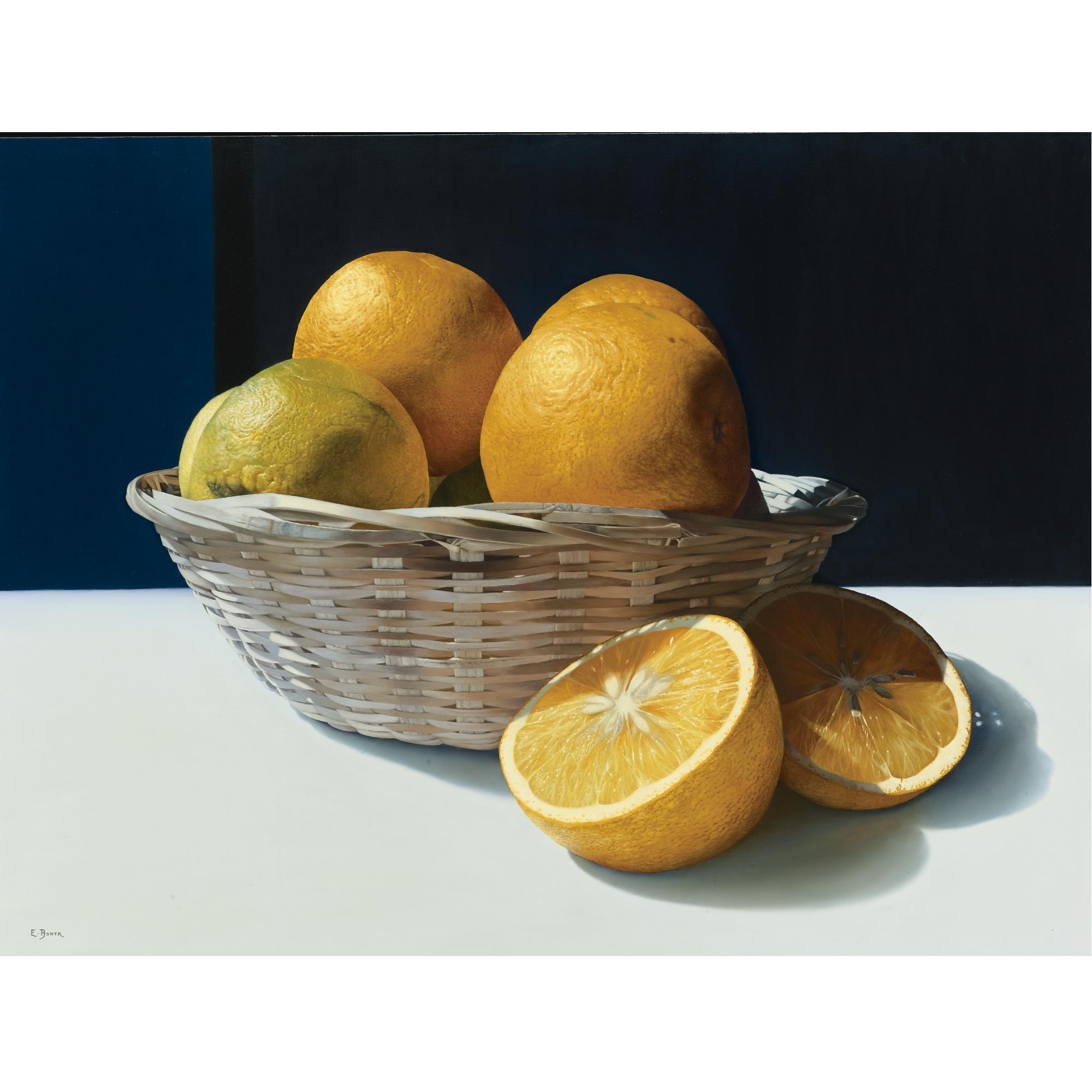 Eduardo Bortk - Cesto Com Laranjas I